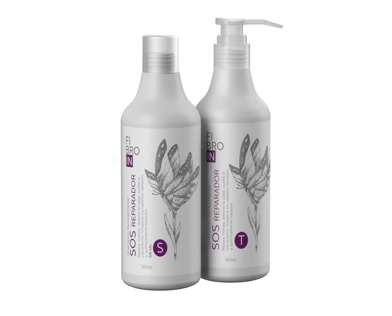 Shampoo + Tratamiento SOS REPARADOR x 300 ml